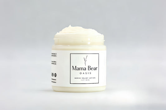 Mama Bear Oasis Lotion -Neuropathy NerveTherapy & Relief Cream - Maximum StrengthRelief Cream for Foot, Hands, Legs, Toes Includes Magnesium, Arnica, Vitamin B6, AloeVera, MSM